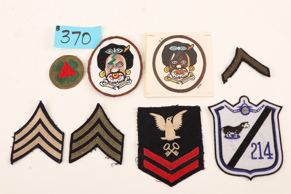 US WWII Era  Patch Lot/b370