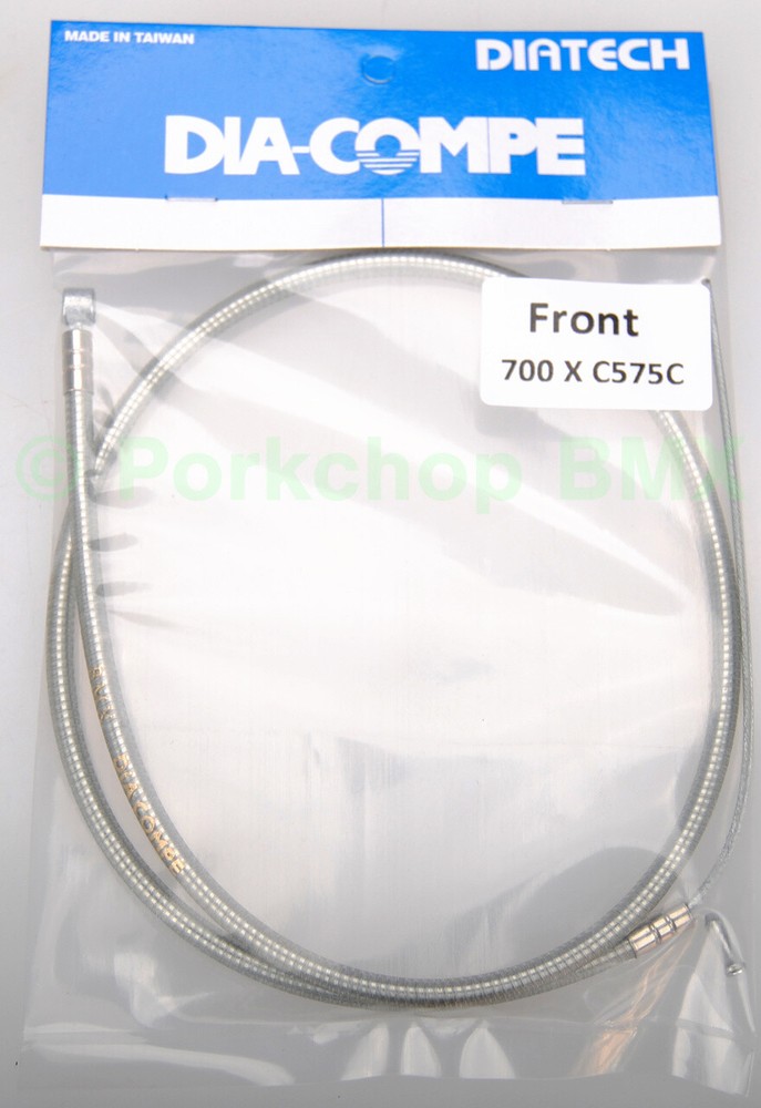 Dia-Compe FRONT BMX bicycle brake cable - CLEAR