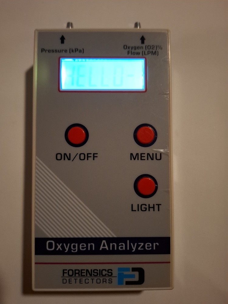 Forensics Detectors Oxygen Analyzer