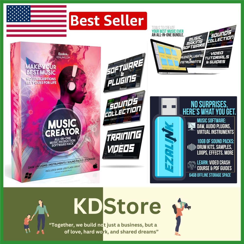 All-in-One Music Production Software Bundle for Mac & Windows