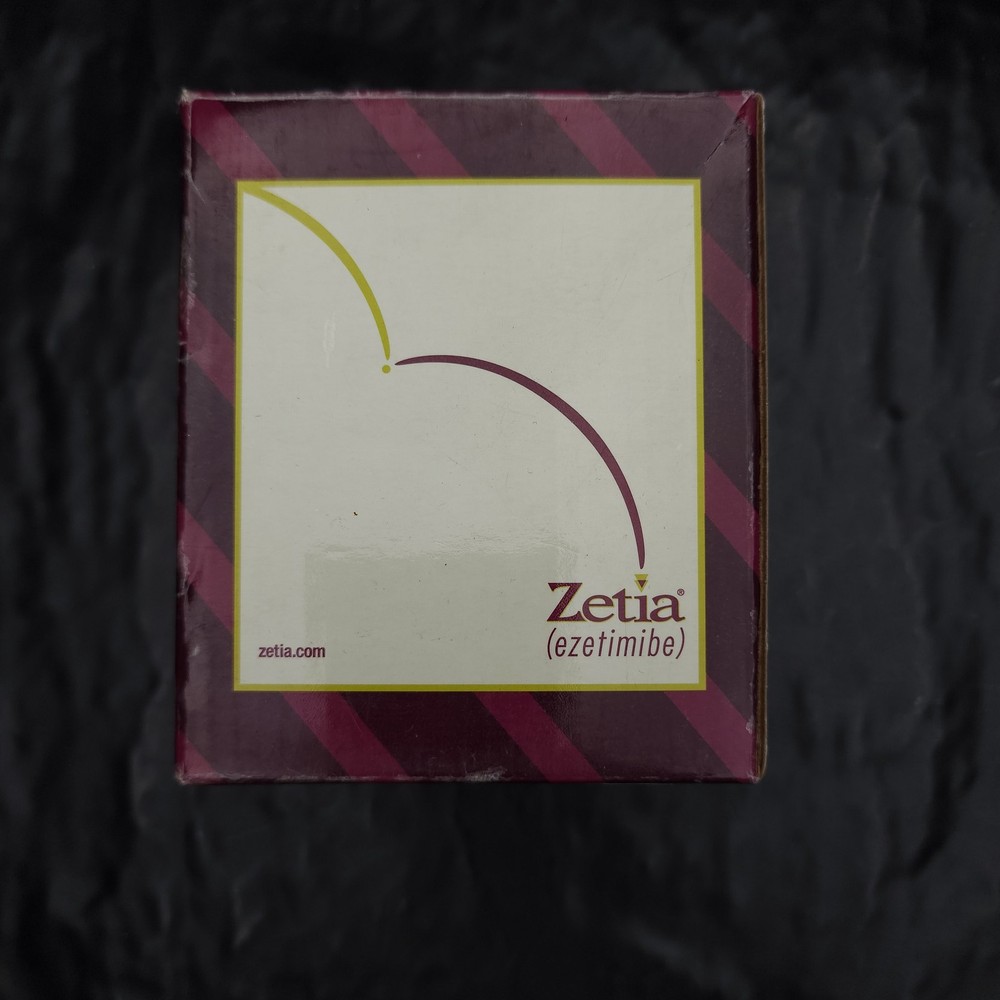Zetia Ezetimibe Multi-Function Desk Clock LCD Pharmaceutical Promo Vintage