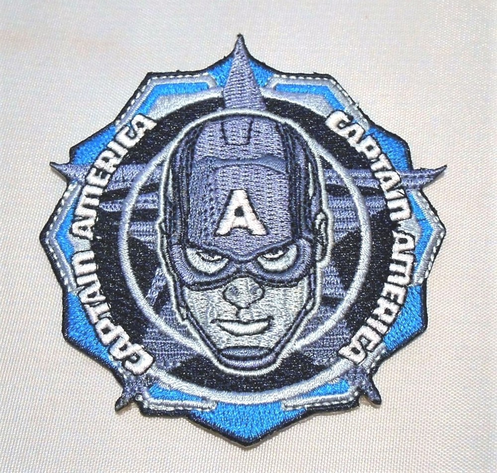 Captain America PREMIUM EMBROIDERED PATCH 3.5"X 3.5 GREAT PATCH!!!
