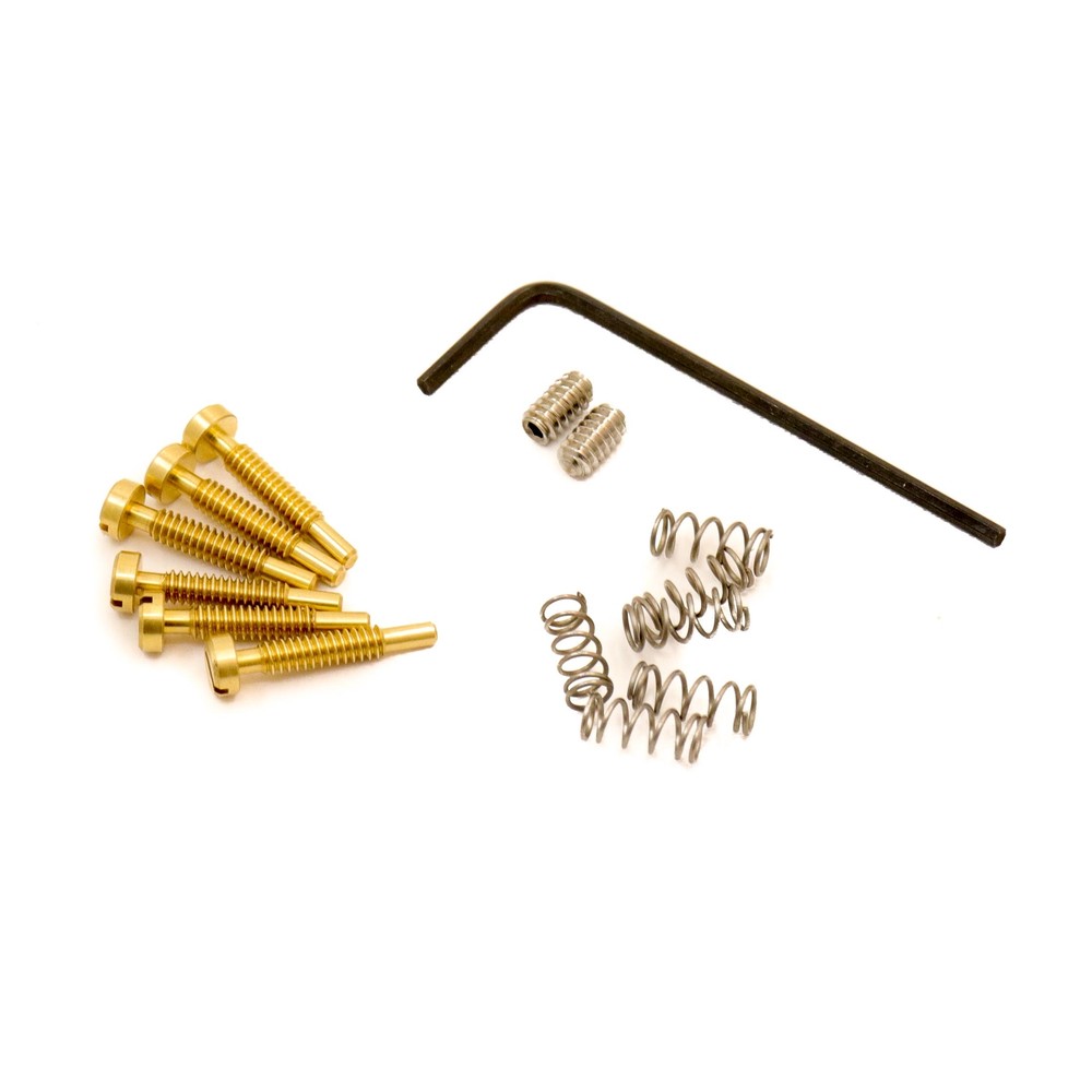 MannMadeUSA Stoptail Hardware kit - Brass Unplated