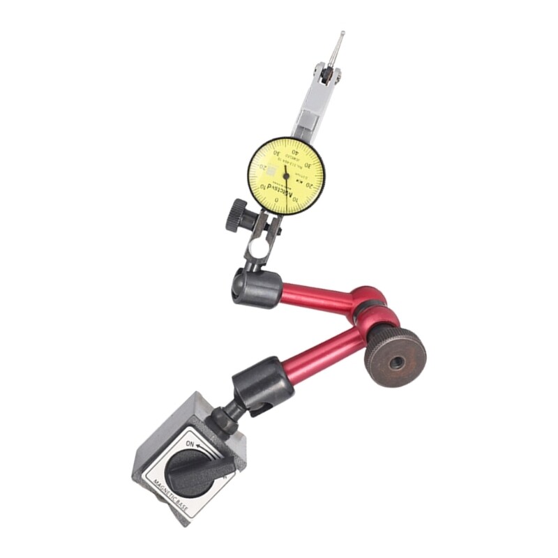 Dials Gauges and Adjustable Base For Measurement Tool With Flexible Arm