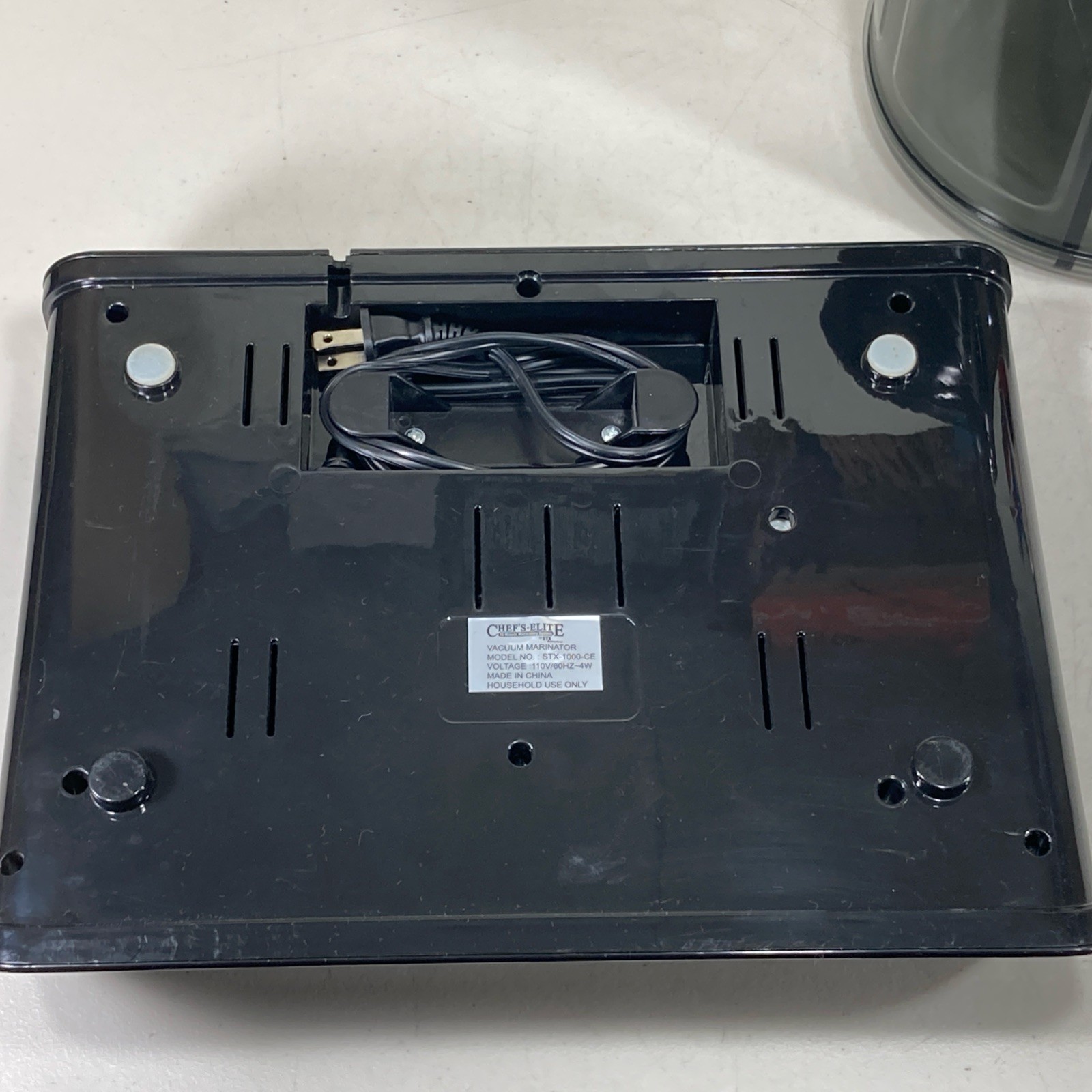 Chef's Elite 15 Minute Marinator - Meat & Vegetable Vacuum Tumbler STX-1000-CE