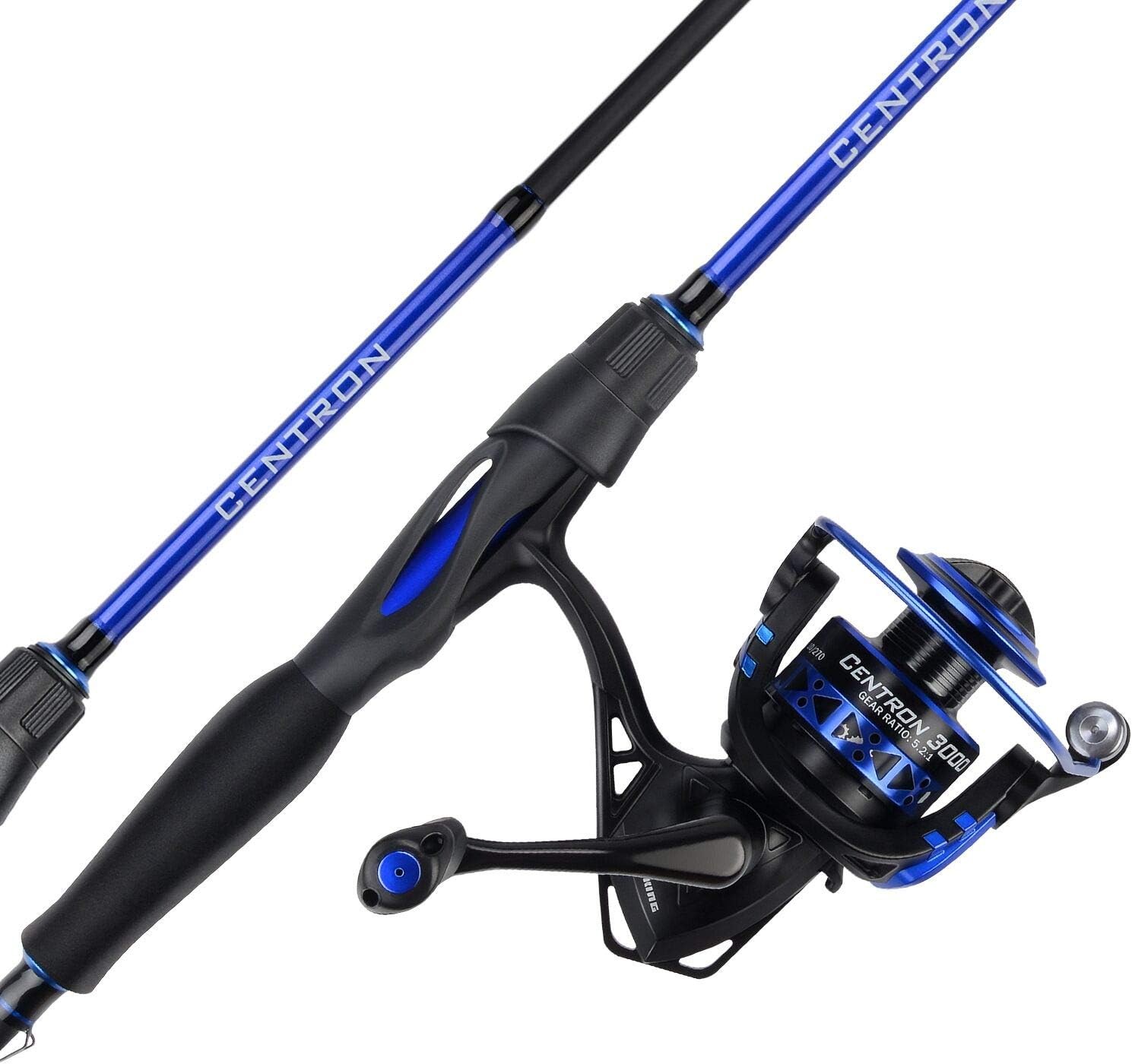 KastKing Centron Fishing Rod and Reel Combo, Spinning & Baitcasting Combos,