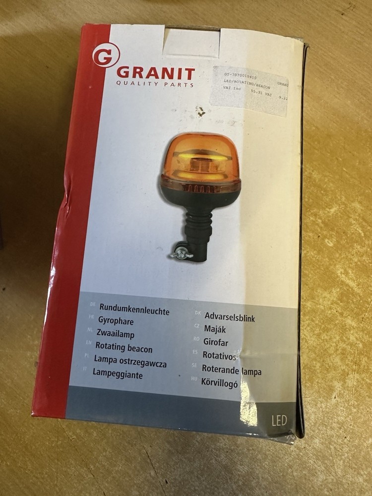 Granit 7070010410 LED Rotating Beacon Light