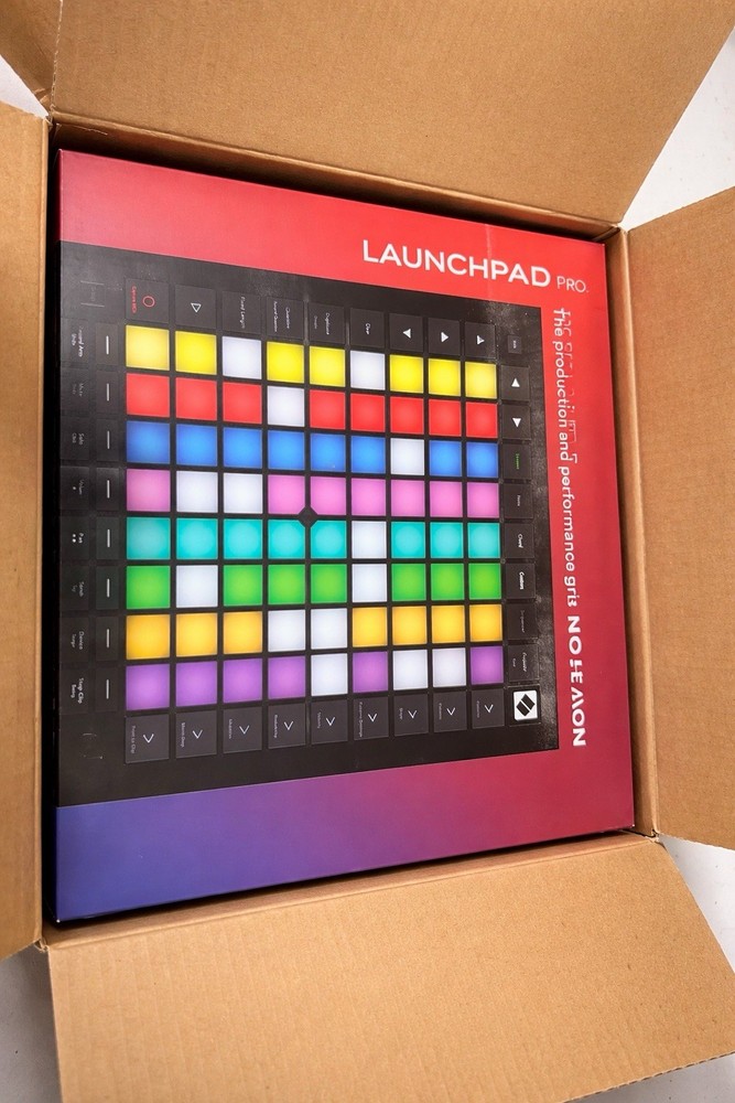Novation Launchpad Pro USB Compatible Pad Controller, 64 Keys, MIDI Ports