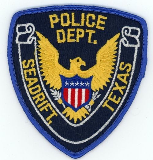 TEXAS TX SEADRIFT NICE SHOULDER PATCH SHERIFF