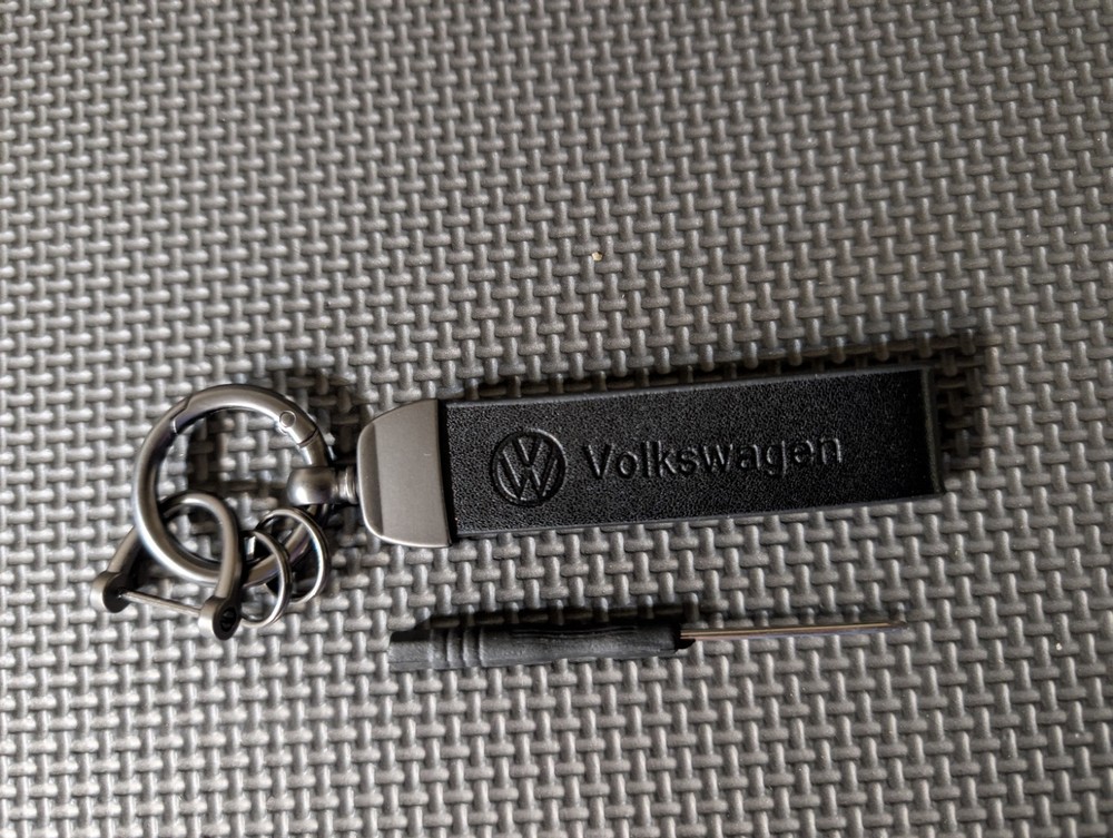 Vw Keychain Leather