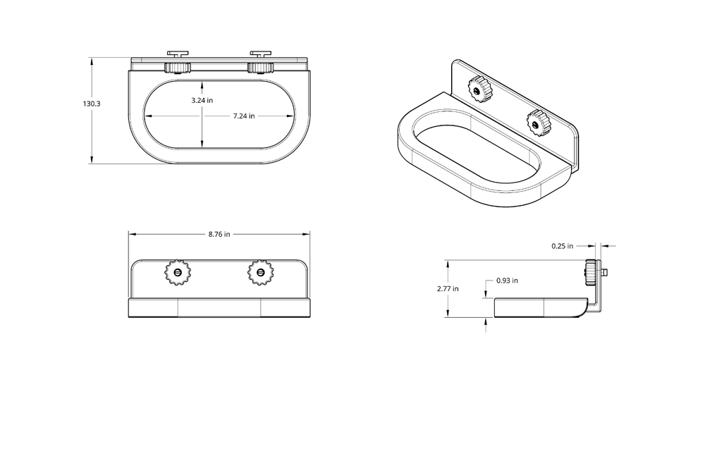 Garbage Holder for LUND Sport Track System