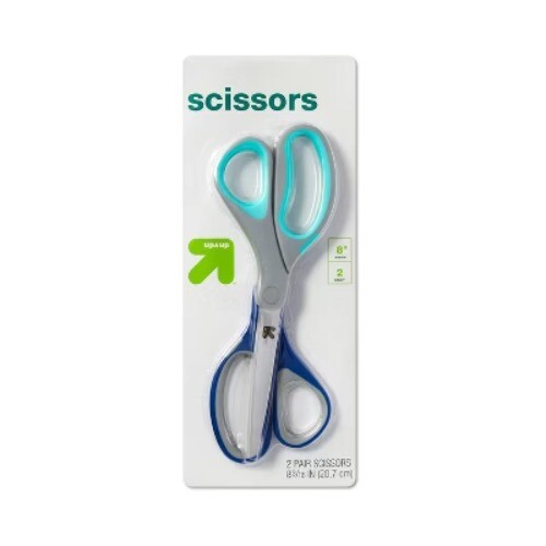 Home and Office Scissors  School  Student Use, Black, Plastic