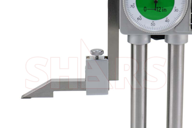 PRECISION DOUBLE BEAM 12" DIAL HEIGHT GAGE CARBIDE .001 R]