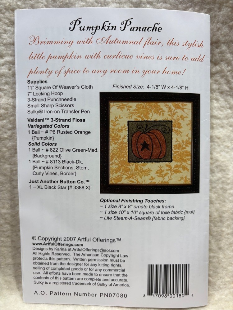 Punch Needle Pattern