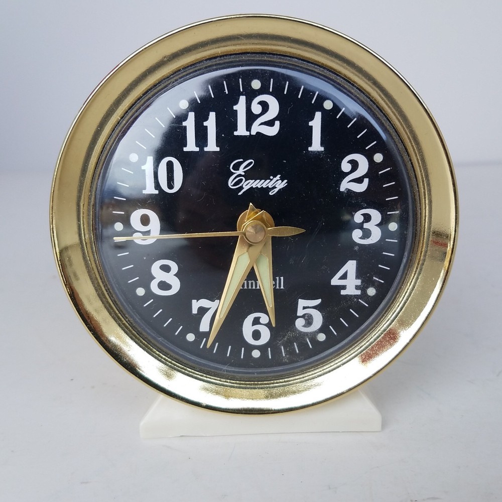 Equity Minibell Case Analog Alarm Clock