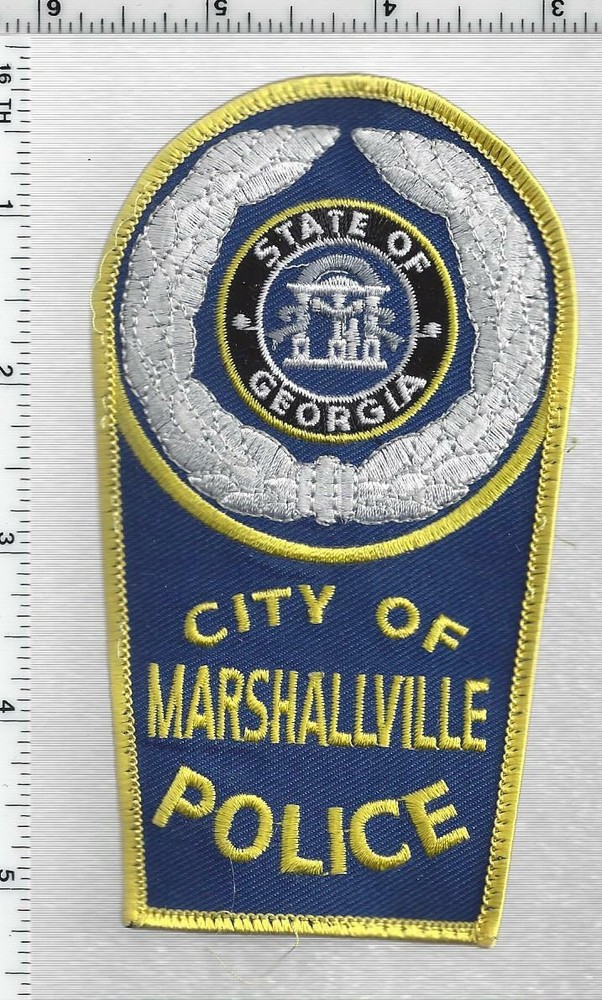 Marshallville Police (Georgia) 3rd Issue Shoulder Patch