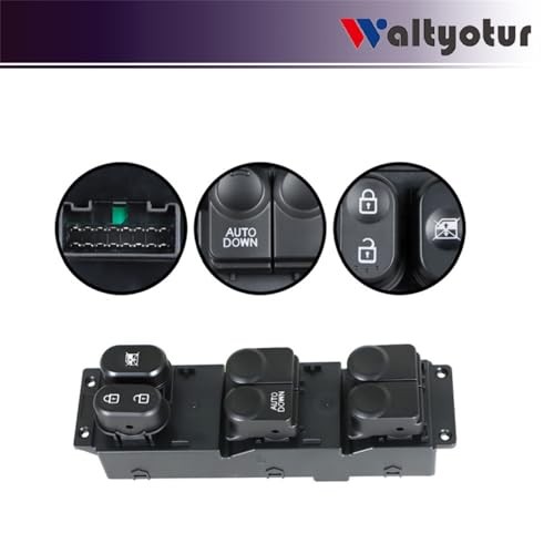 Master Driver Side Door Lock Power Window Switch Assembly Replacement for 2012