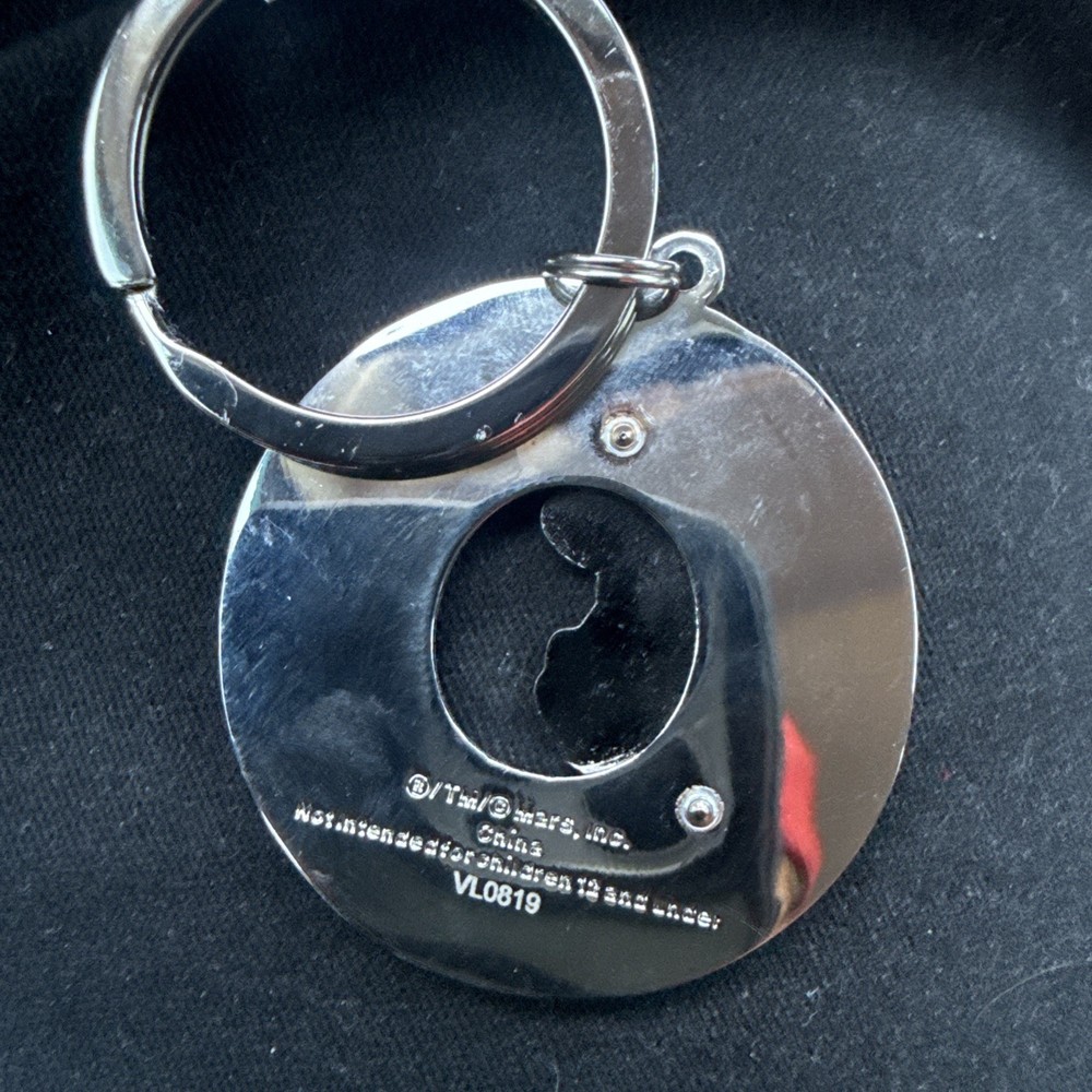 M&M’s Initial Letter “O” Enameled Metal KeyChain