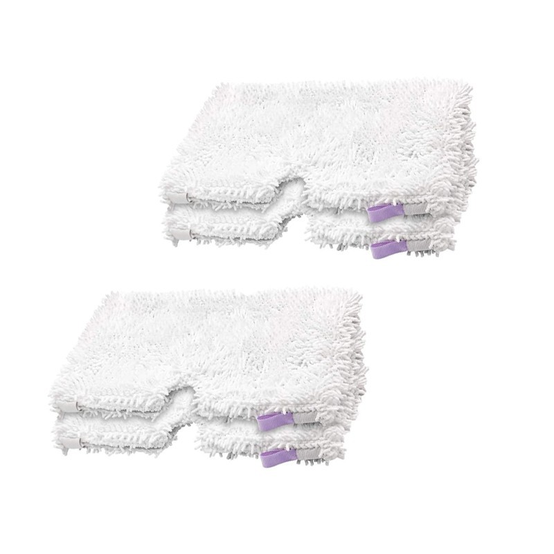 4-Piece Washable Steam Mop Pad Set for Shark Steam Mops S3501 S3601 S2902 S3901