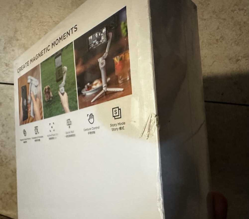 DJI OM 4 Handheld Foldable Gimbal 3-Axis Stabilizer Sealed NEW