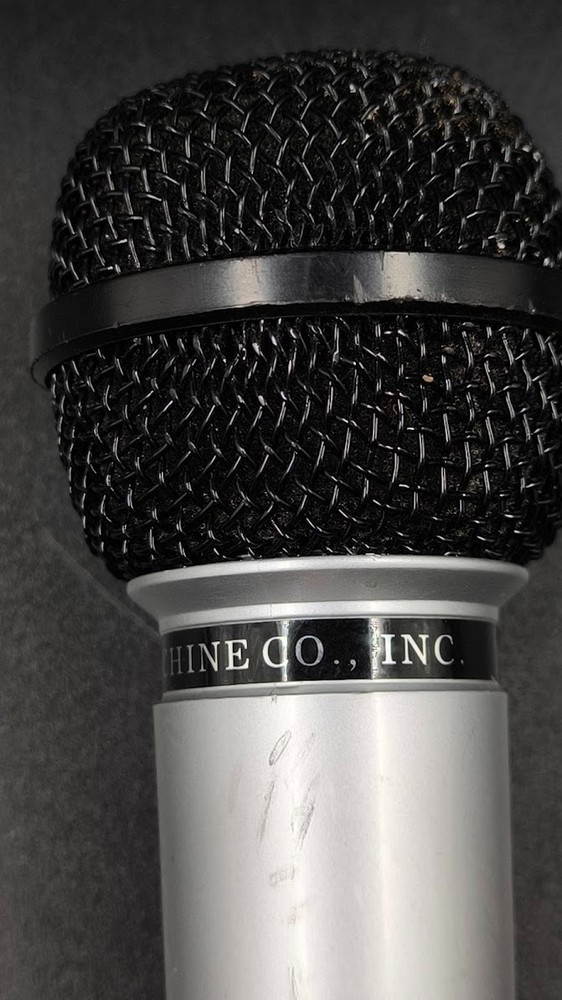 The Singing Machine Co. INC Microphone Used Working Silver