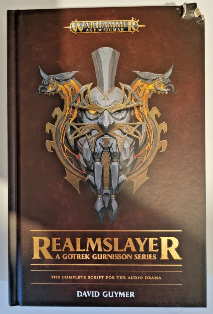 Realmslayer Gotrek Gurnisson Complete Scripts David Guymer Black Library Damaged