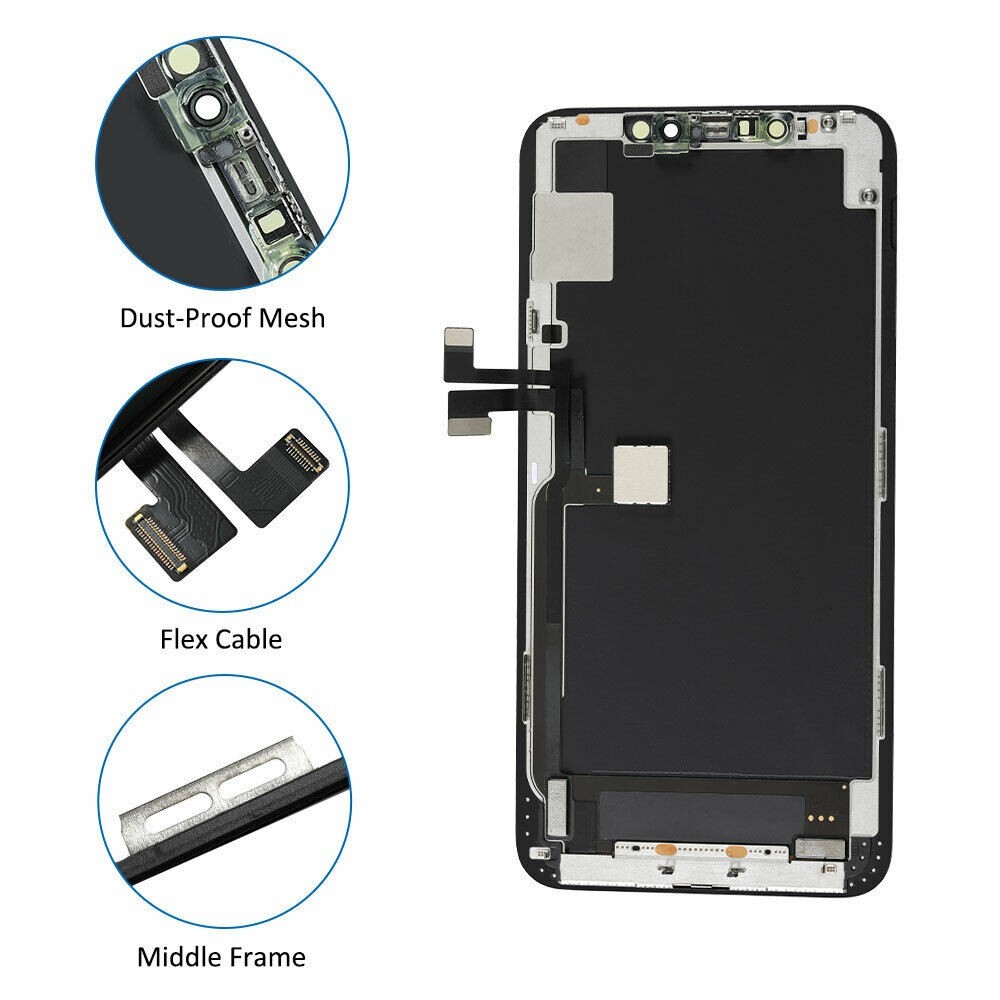 For iPhone 11 Pro Max Display LCD Touch Screen Digitizer Replacement Assembly