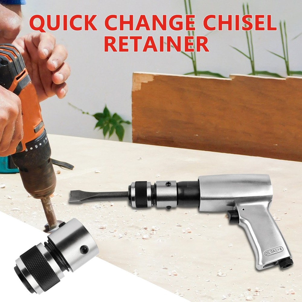 Air Hammer Quick Release Chuck Heavy Duty Retaining Chuck Alloy Chisel Dutiful