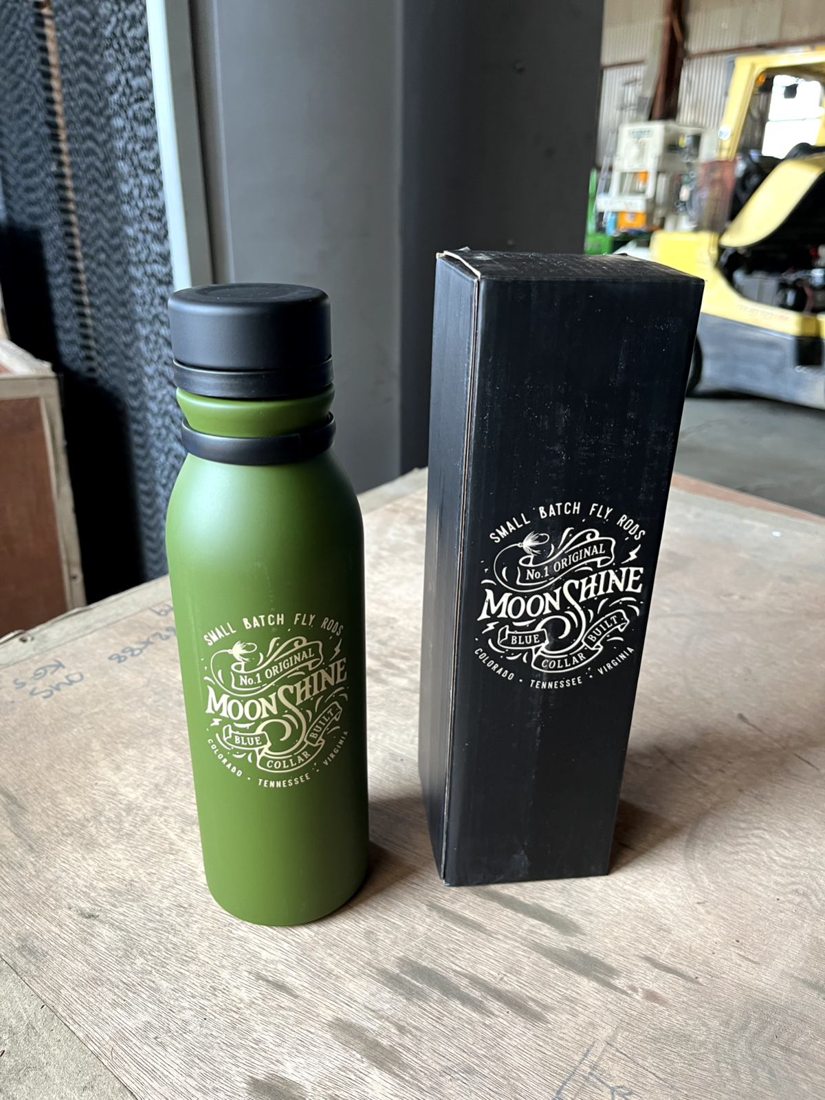 Moonshine Rod Company 20 oz Canteen Forrest