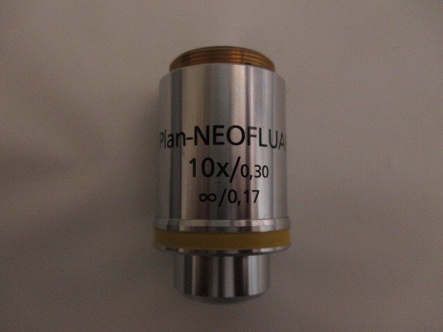 Zeiss Microscope Objective Plan-Neofluar 10x/0.30 ∞/0.17 neo fluor infinity