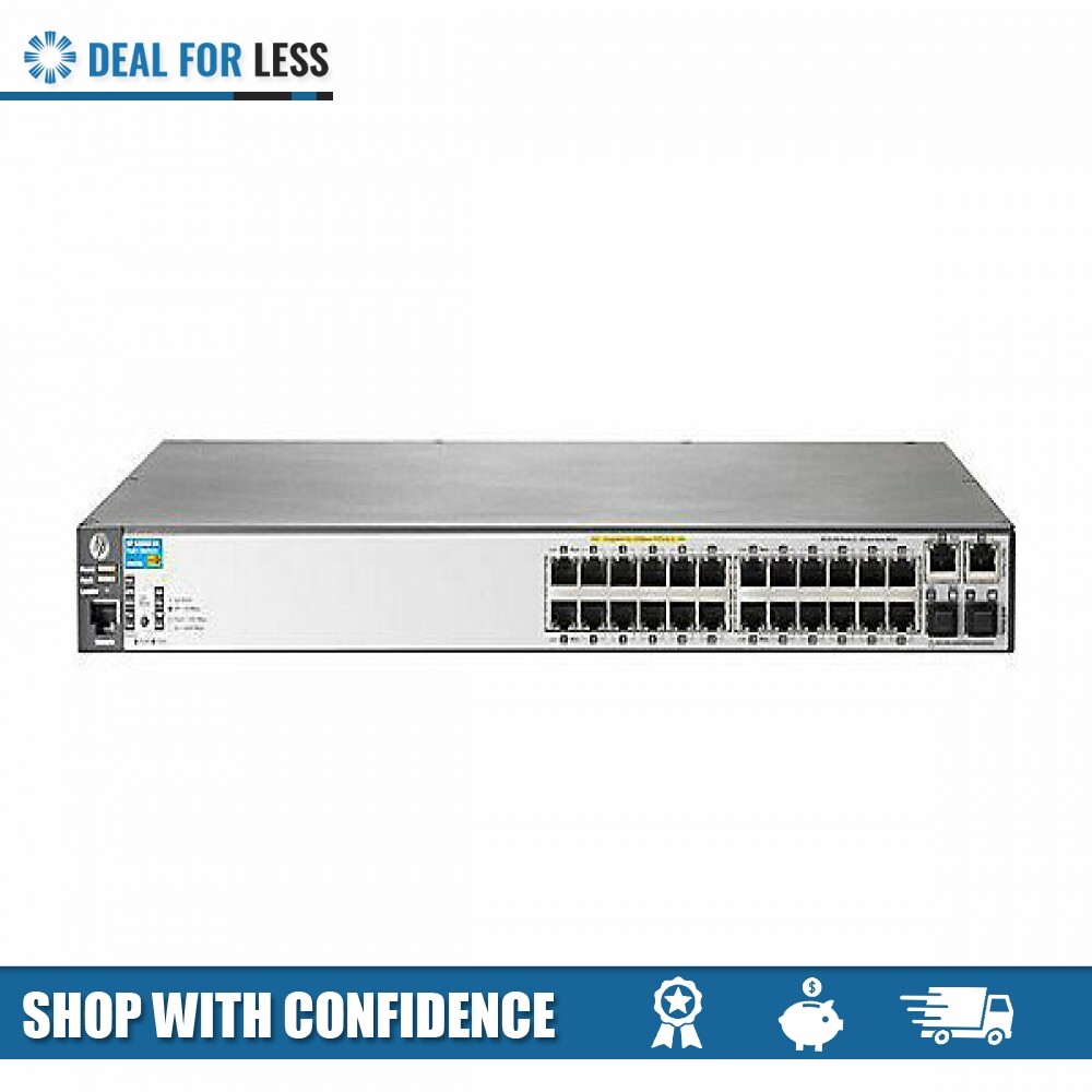 HP  (J9625A#ABA) 24-Ports Rack-Mountable Ethernet Switch   J9625A