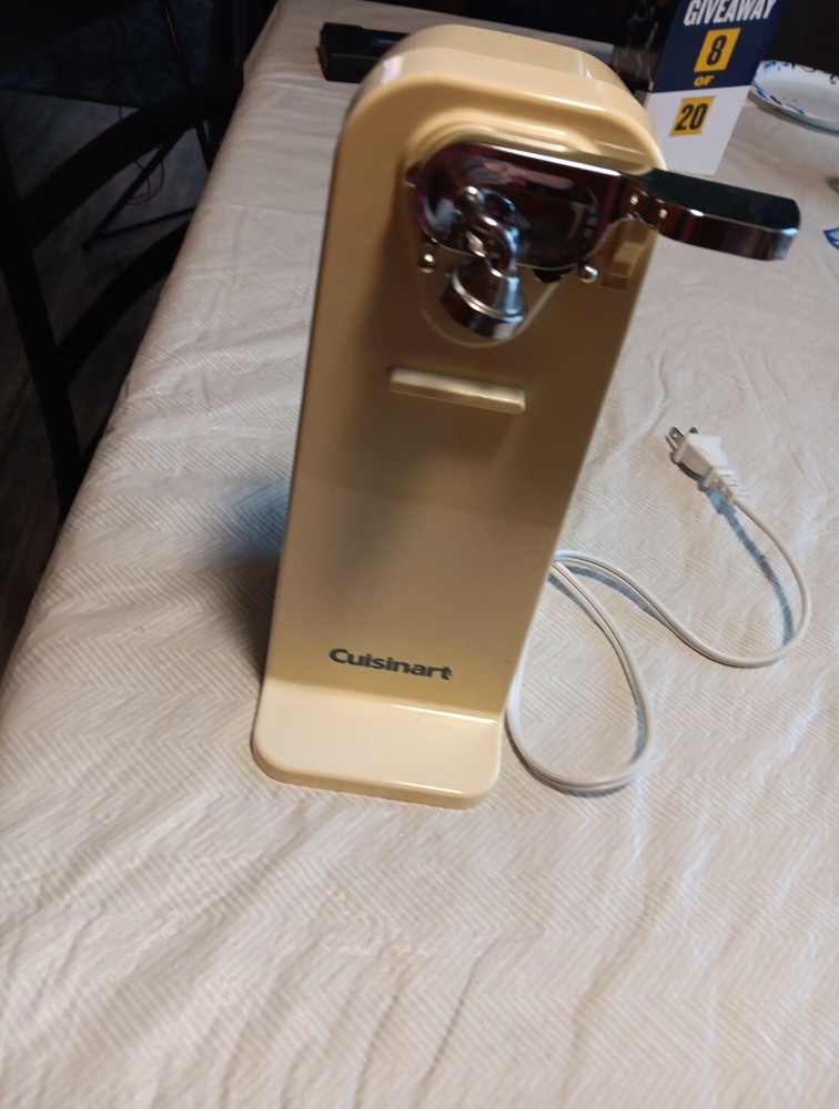 Cuisinart Deluxe Can Opener, White