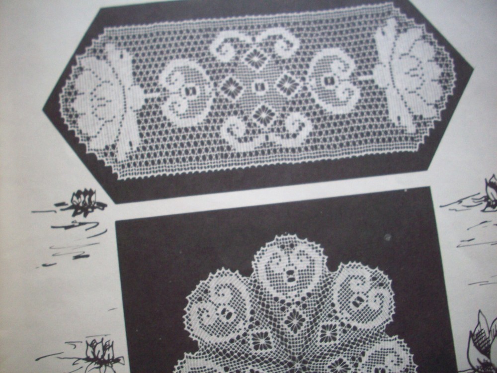Crochet doily pattern booklet Volume 19
