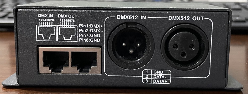 Used-DMX512/RDM Decoder- 6A *4ch or 8A*3ch Model PX24505