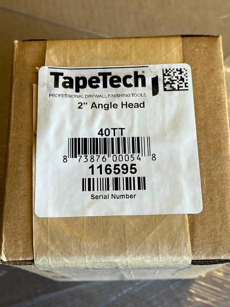 TapeTech 40TT 2" Angle Head – Inside Corner Finisher