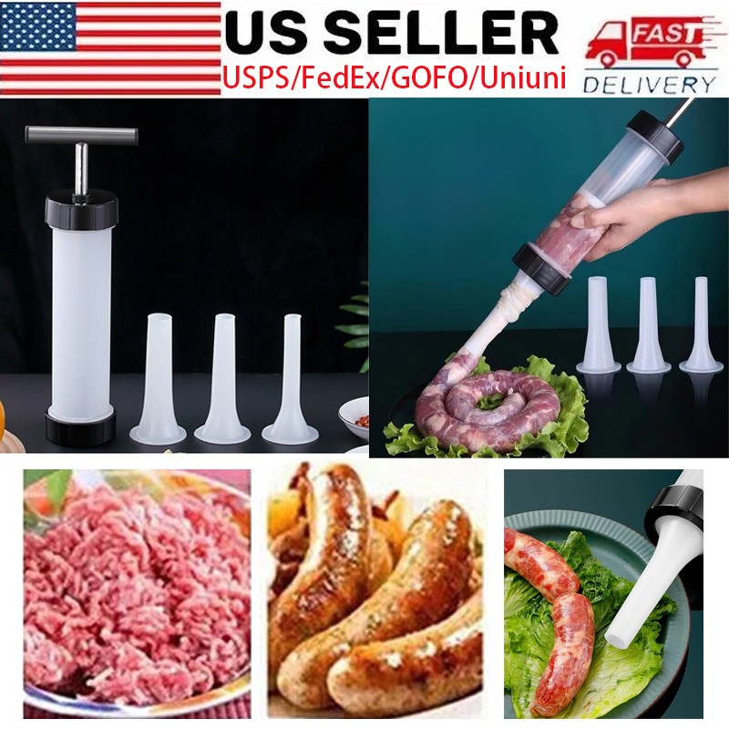 Sausage Stuffer Sausage Maker Meat Filler Syringe Homemade Filling Machine