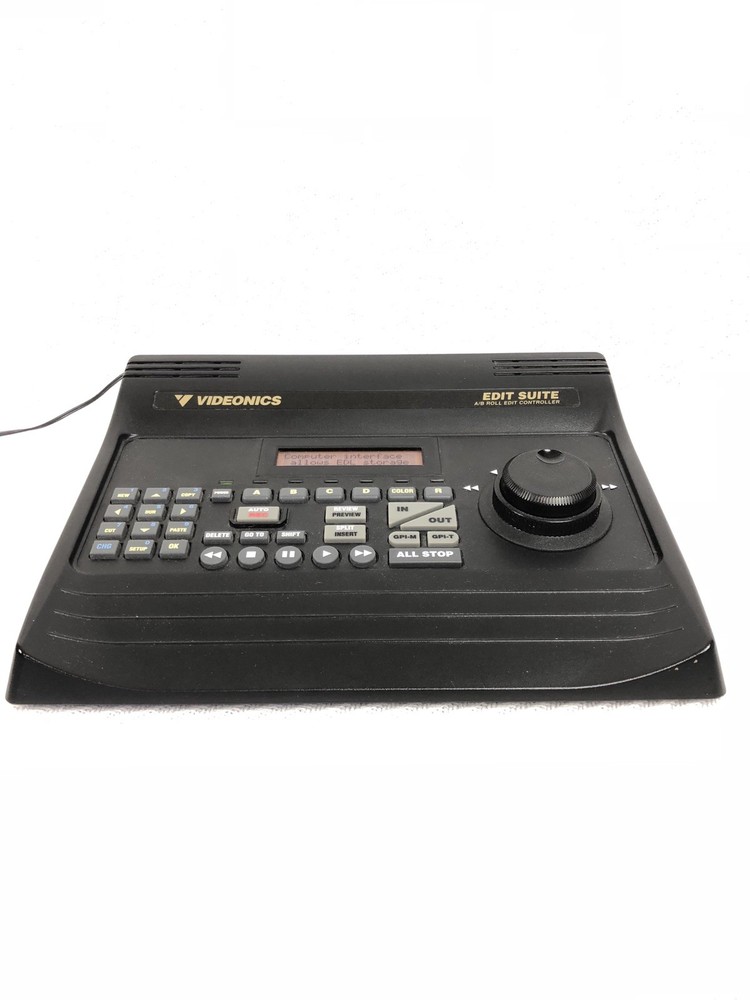 Videonics AB-1 Edit Suite A/B Roll Edit Controller with Power Adapter and Manual