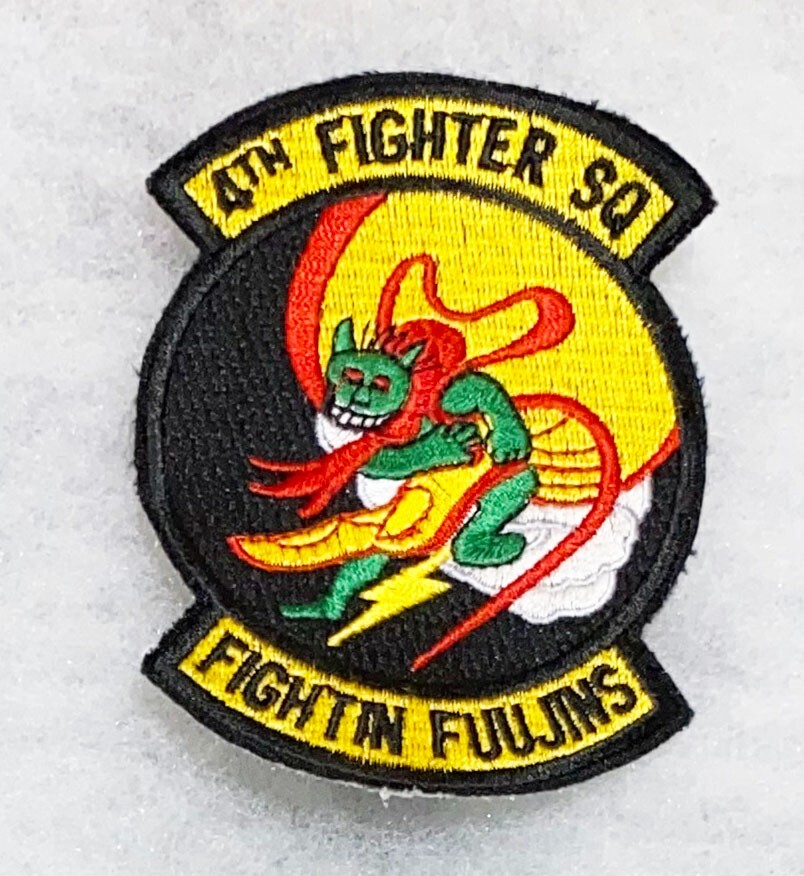 US Air Force 4th Fighter Squadron Patch