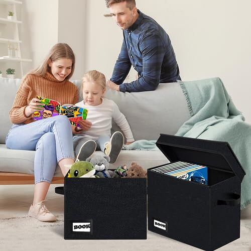 Collection Comic Book Storage Box, Comic Protector 1-Pack UPGRAT Black