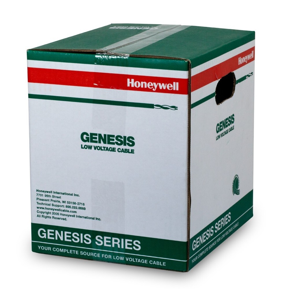 Genesis 11195501 18/4 Stranded General Purpose Cable, White 500' REELEX Pull Box