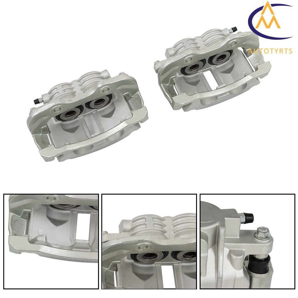 2× Rear Brake Calipers For Chevy Silverado Sierra 1500 2003-2006 Tahoe Yukon