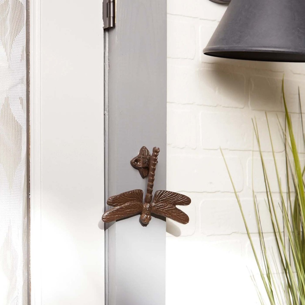 DRAGONFLY DOOR KNOCKER CAST IRON