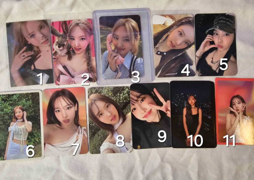 TWICE Official Photocards Nayeon