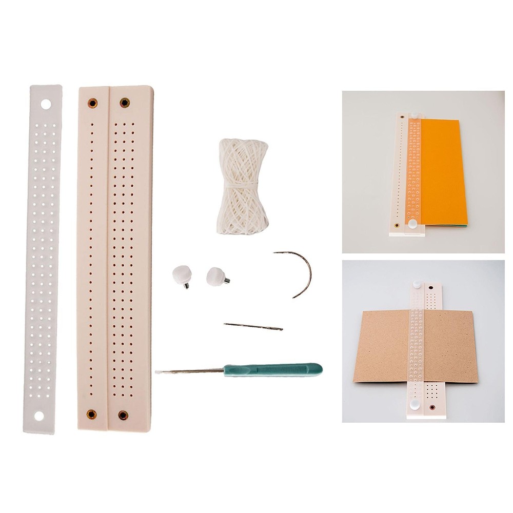 Book Binding Kit DIY Binding Crafts Straight Curved Needle Bookbinding Kit
