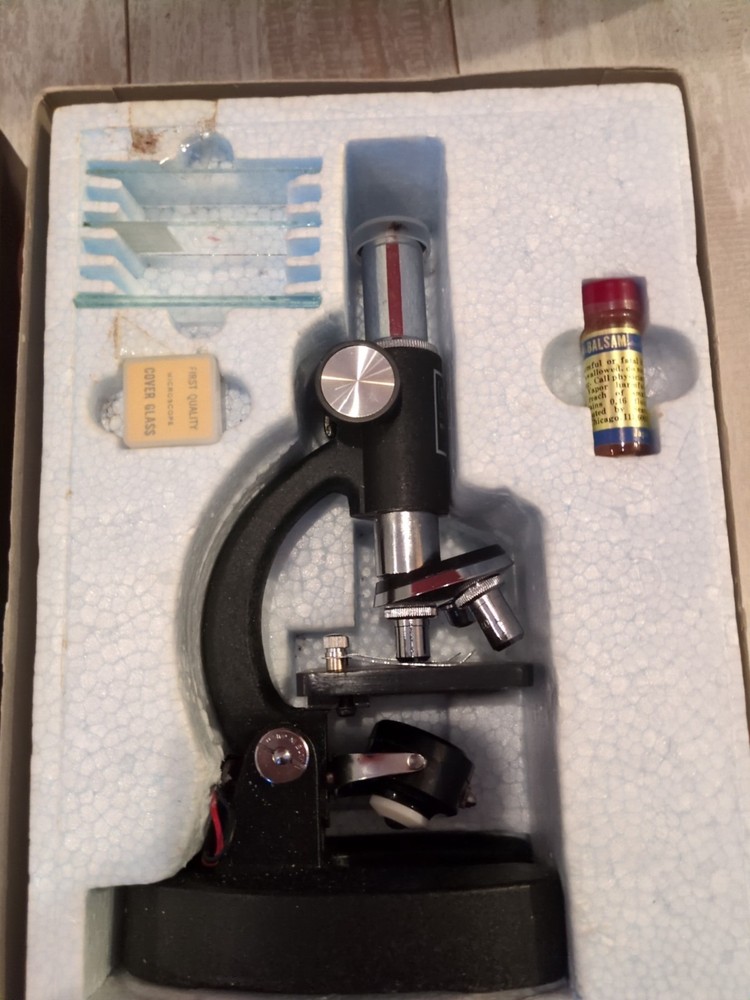 Vintage Sears Micro-Lab Master Microscope Kit #6371