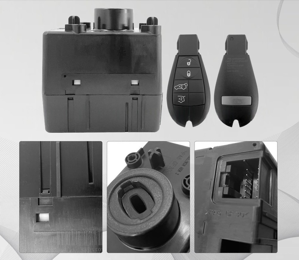 09-12 Dodge Ram 1500 WIN Module Wireless Ignition Node -Programmed w/Keys