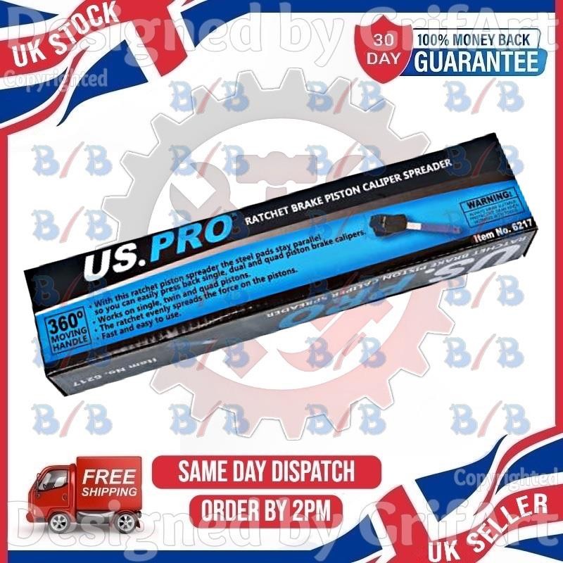 USPRO RATCHET BRAKE PISTON CALIPER SPREADER PUSH PRESS WIND BACK PAD COMPRESSOR