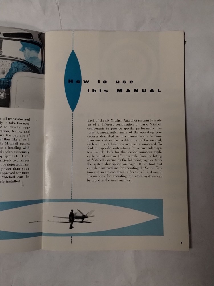 Mitchell How to Fly with Mitchell Airline Precision Manual-Original