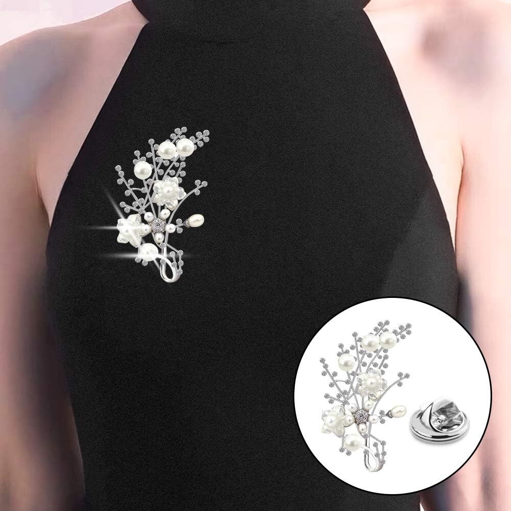Durable 50PCS Nickel-Plated Pin Backs - Lightweight and Secure for Various Uses