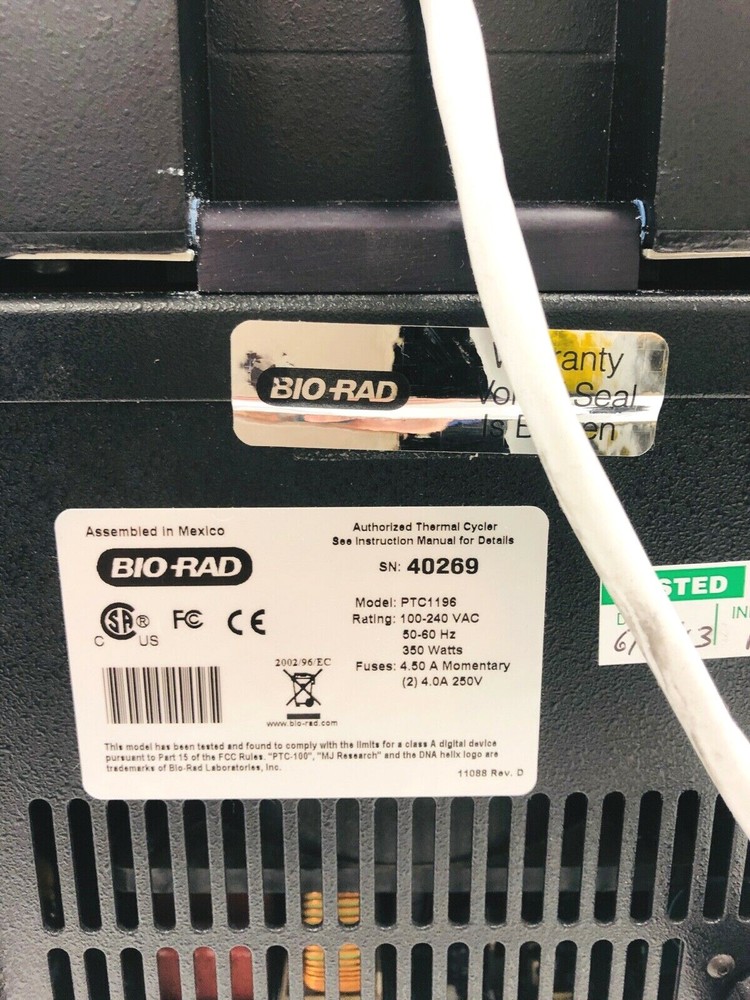 MJ / Bio RAD PTC-100 Programmable Peltier Thermal Controller AS IS PARTS ONLY